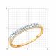 Золотое кольцо Diamant 51-110-00757-1