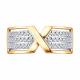 Золотое кольцо Diamant 51-110-02402-1 с фианитом