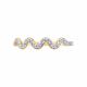 Золотое кольцо Diamant 51-110-02889-1 с фианитом