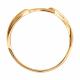 Золотое кольцо Diamant 51-110-03008-1 с фианитом