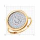 Золотое кольцо Diamant 51-110-03024-1 с фианитом