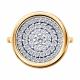 Золотое кольцо Diamant 51-110-03024-1 с фианитом