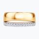 Золотое кольцо Diamant 51-110-03138-1 с фианитом