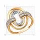 Золотое кольцо Diamant 51-110-03157-1 с фианитом