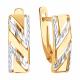 Золотые серьги Diamant 51-120-02781-2