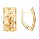 Золотые серьги Diamant 51-120-02965-1