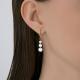 Золотые серьги Diamant 51-121-00480-1 с фианитом