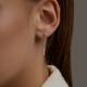 Золотые серьги SOKOLOV 51-121-01290-1 с фианитом