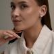 Золотые серьги Diamant 51-122-01211-1 с фианитом