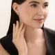 Золотые серьги Diamant 51-122-02971-1 с фианитом