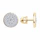 Золотые серьги Diamant 51-122-03001-1 с фианитом