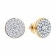 Золотые серьги Diamant 51-122-03001-1 с фианитом