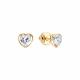 Золотые серьги Diamant 51-122-03021-1 с фианитом