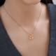 Золотая подвеска-буква S Diamant 51-130-02999-1