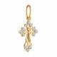 Золотая подвеска Diamant 51-131-03159-1 с фианитом