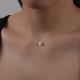 Колье на леске Diamant с фианитом 51-170-01156-5