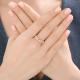 Золотое кольцо Diamant 51-210-00478-1 с бриллиантом