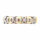 Золотое кольцо Diamant 51-210-00478-1 с бриллиантом