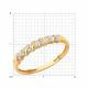Золотое кольцо Diamant 51-210-00481-1 с бриллиантом