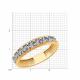 Золотое кольцо Diamant 51-210-00798-1 с бриллиантом