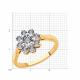 Золотое кольцо Diamant 51-210-00812-1 с бриллиантом