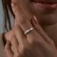 Золотое кольцо Diamant 51-210-01922-1 с бриллиантом