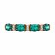 Золотое кольцо Diamant 51-210-02157-1 с бриллиантом и изумрудом