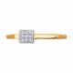 Золотое кольцо Diamant 51-210-03006-1 с бриллиантом