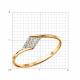 Золотое кольцо Diamant 51-210-03181-1 с бриллиантом