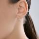 Золотые серьги Diamant 51-220-00478-1 с бриллиантом