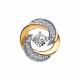 Золотая подвеска Diamant с танцующим бриллиантом 51-230-01407-1