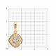 Золотая подвеска Diamant 51-230-03143-1 с бриллиантом