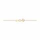 Золотое колье Diamant 51-270-01704-1 с изумрудом