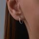 Серьги из белого золота Diamant 52-124-01587-1