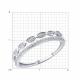 Кольцо из белого золота Diamant 52-210-00489-1 с бриллиантом