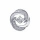 Подвеска из белого золота Diamant с танцующим бриллиантом 52-230-01407-1