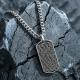 Серебряная подвеска Псалом 90 TALANT 52-76-0000-17280