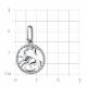 Серебряная подвеска Знак зодиака Скорпион TALANT 55-72-0000-13089