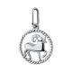Серебряная подвеска Знак зодиака Овен TALANT 55-72-0000-13095