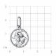 Серебряная подвеска Знак зодиака Рыбы TALANT 55-72-0000-13096