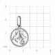 Серебряная подвеска Знак зодиака Козерог TALANT 55-72-0000-15035