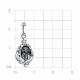 Серебряная подвеска-иконка Святитель Николай Чудотворец TALANT 56-76-0000-15976
