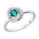 Серебряное кольцо SOKOLOV 63010004