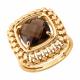Золотое кольцо SOKOLOV 717407 с раухтопазом