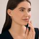 Золотые серьги SOKOLOV 729124 с топазом