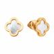 Золотые серьги SOKOLOV 729253 с перламутром