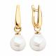 Золотые серьги SOKOLOV 792426 с жемчугом