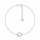 Серебряный браслет SOKOLOV 83050014-91 с перламутром