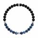 Серебряный браслет SOKOLOV 83050057 с агатом и содалитом