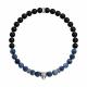 Серебряный браслет SOKOLOV 83050063 с агатом и содалитом